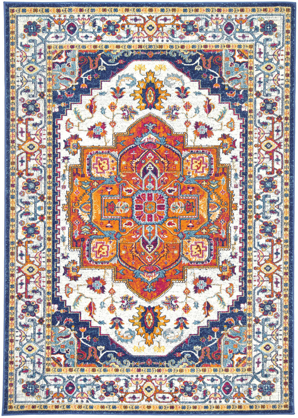 Delicate Vibrance Multicolour Rug - DELI06 – view 2