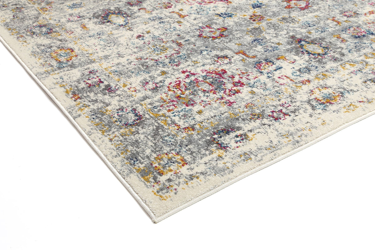 Delicate Flowers Multi-Coloured Rug - DELI11 – view 7