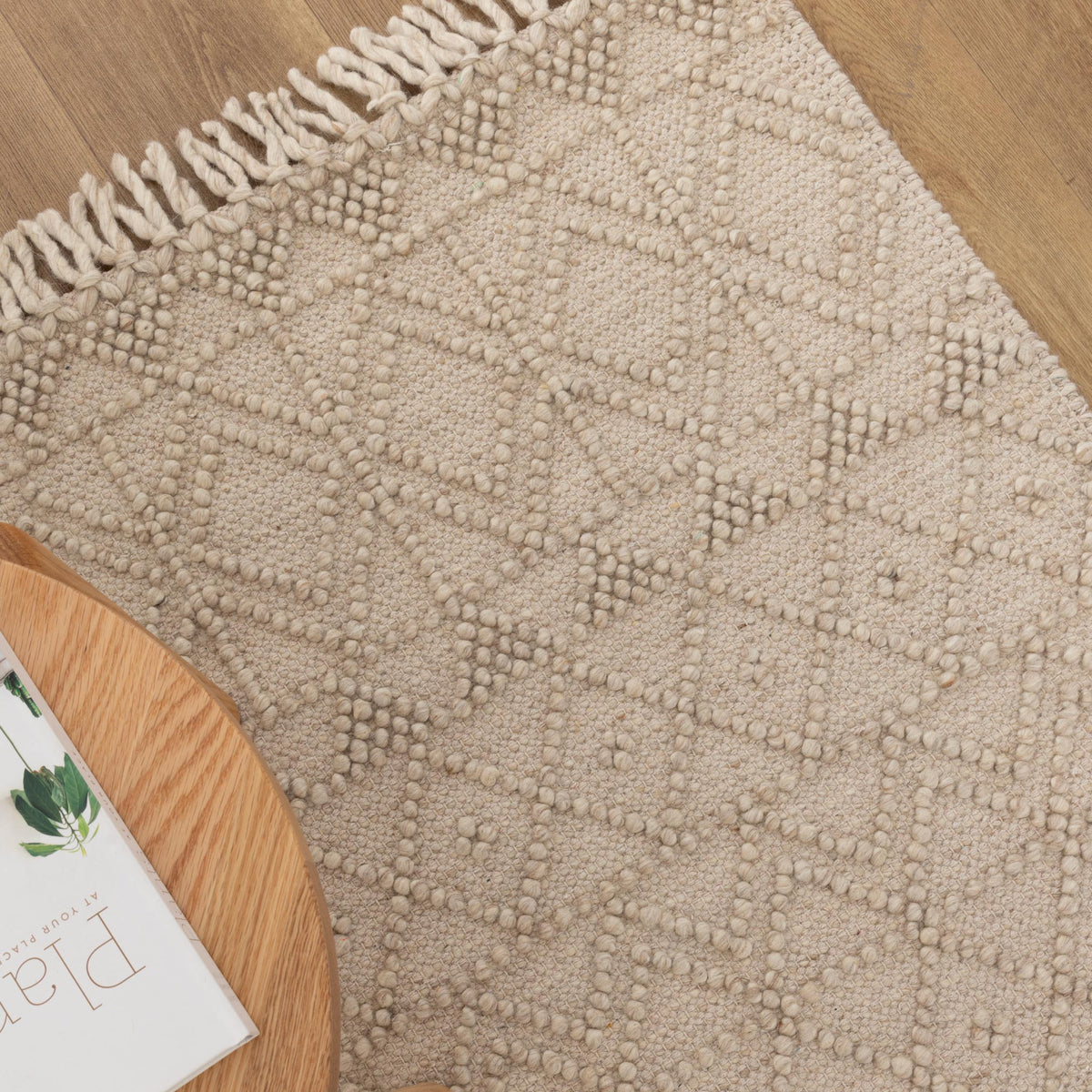 Diego Inca Brown Wool Rug - DIEG01 – view 6