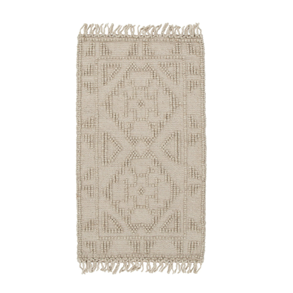 Diego Ornamental Brown Wool Rug - DIEG03 – view 5