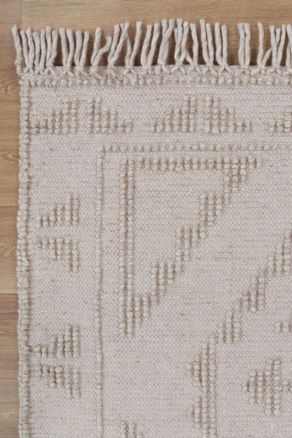 Diego Ornamental Brown Wool Rug - DIEG03 – view 3