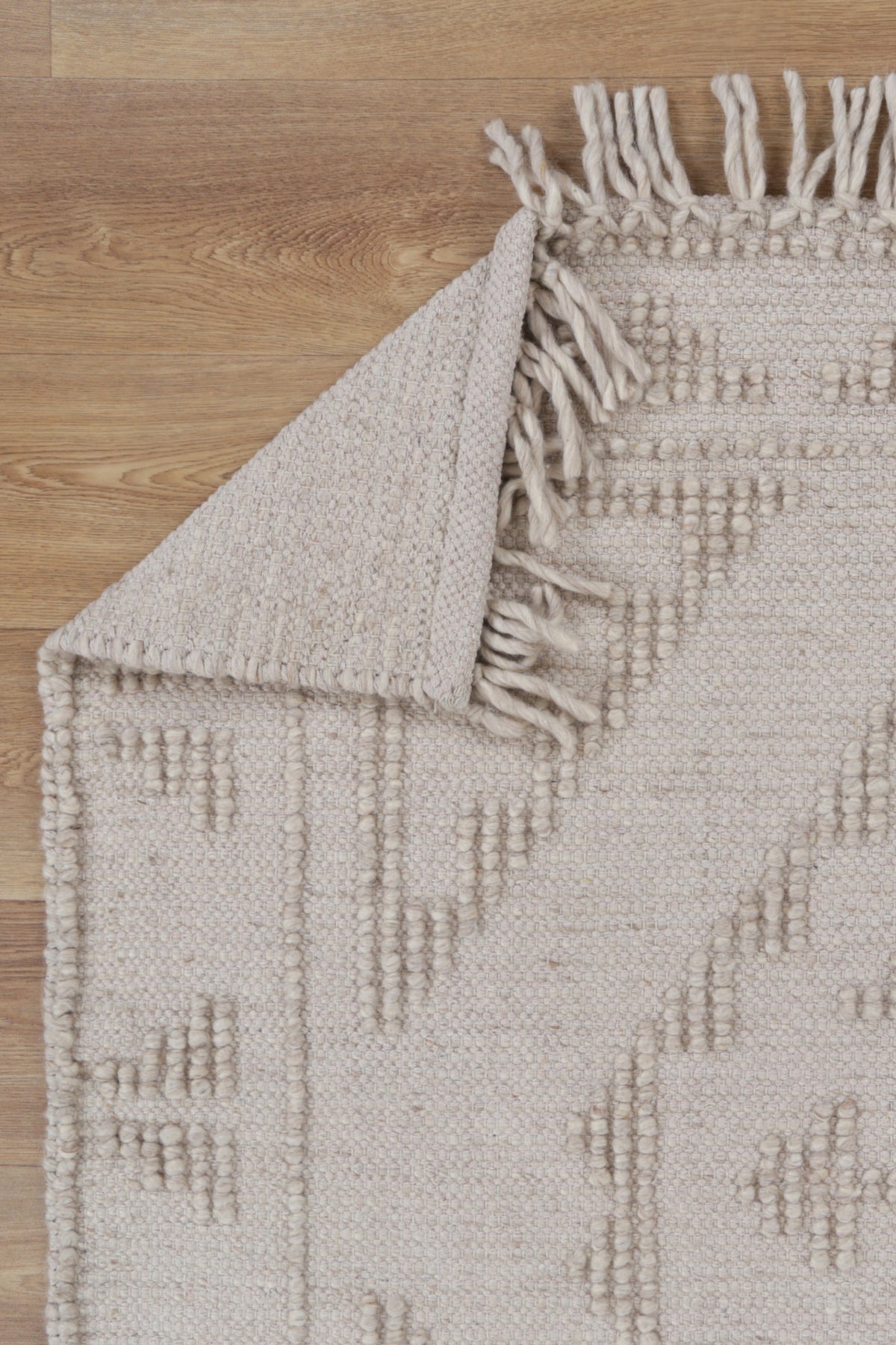 Diego Ornamental Brown Wool Rug - DIEG03 – view 4