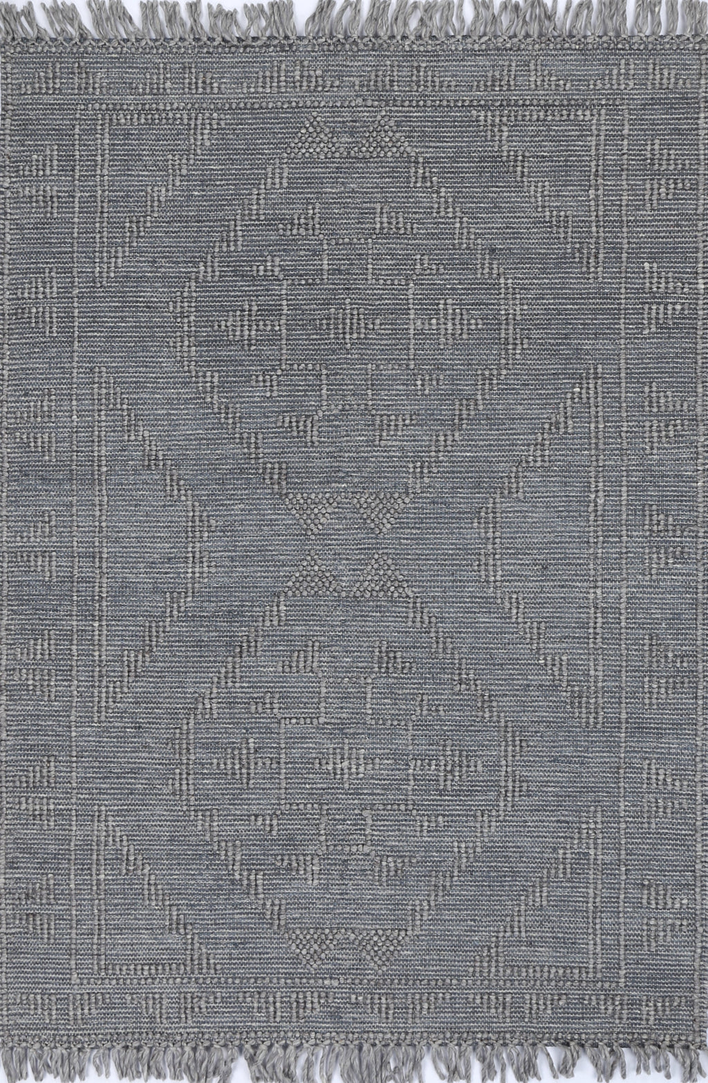 Diego Ornamental Grey Multi Wool Rug - DIEG03 – view 2
