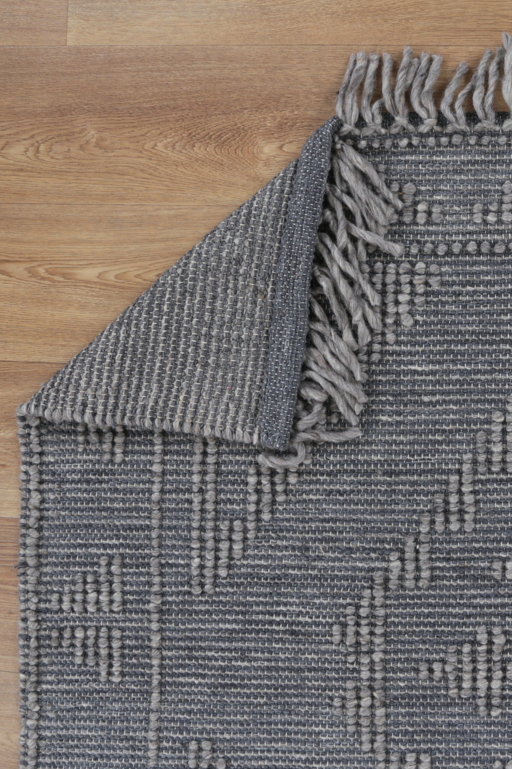 Diego Ornamental Grey Multi Wool Rug - DIEG03 – view 4