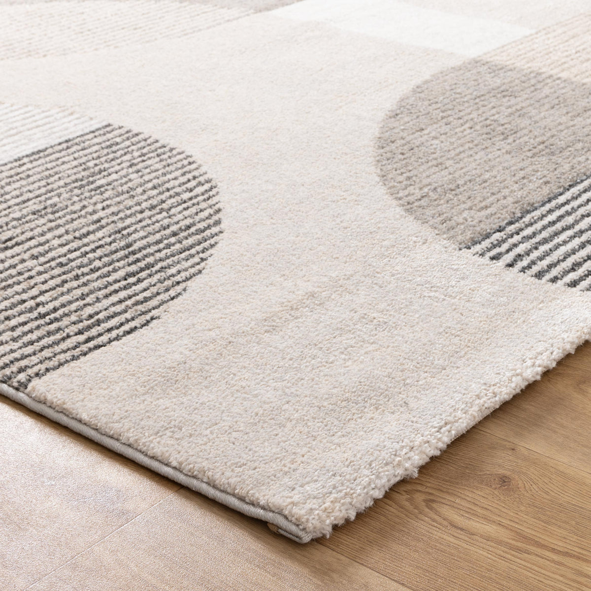 Dorado Grey Beige Arches Rug - D001 – view 3