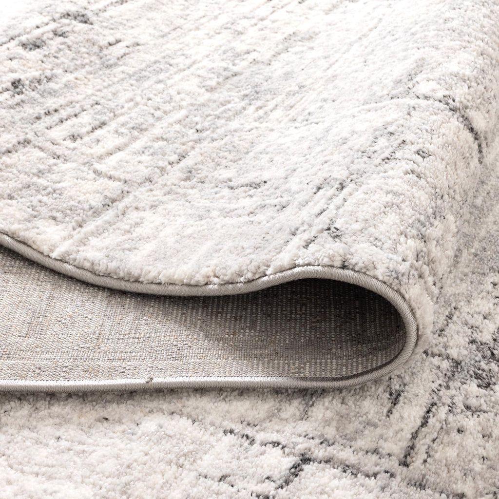 Dorado D003 Grey Distressed Lines Rug – view 4