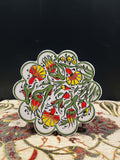 Turkish Ceramic Trivet Yellow