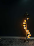 Turkish Mosaic Floor Lamps 9pc- Sun Flower