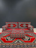 Arabian Majlis (Full Arabic Seat) Red Palace