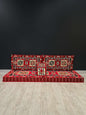 Arabian Majlis (Divan Set) Red-Authentic