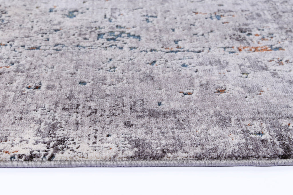 Almeras E0046-110 Grey Multicolour Watercolour Rug – view 6
