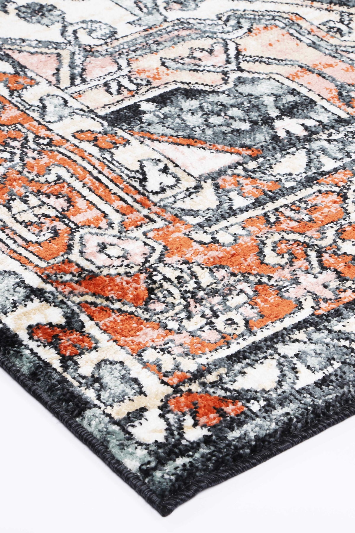 Estate Leoplda Traditional Black Rug - 01BLAC – view 5