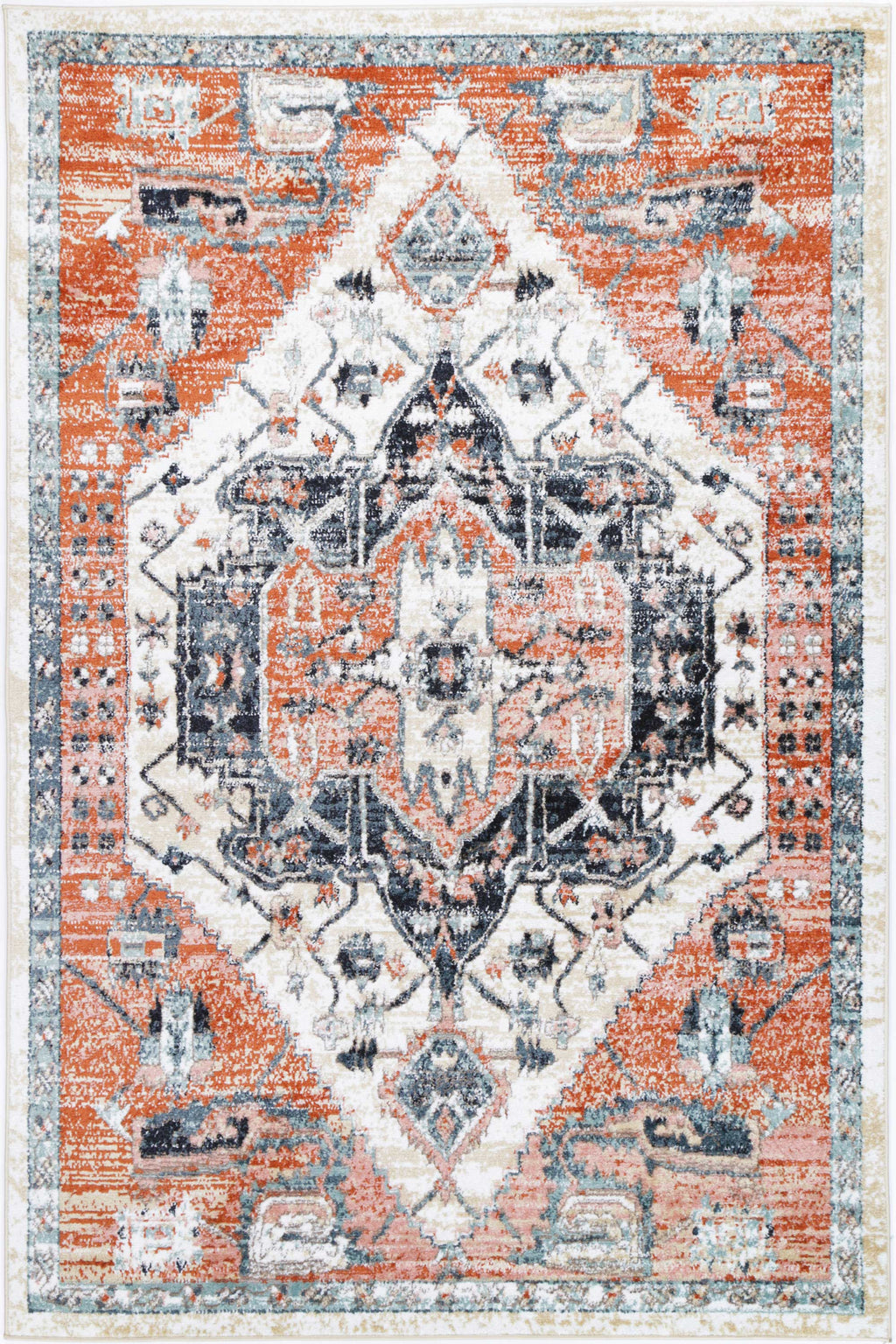 Estate Xanadu Traditional Terracotta Rug - 04TERR – view 2