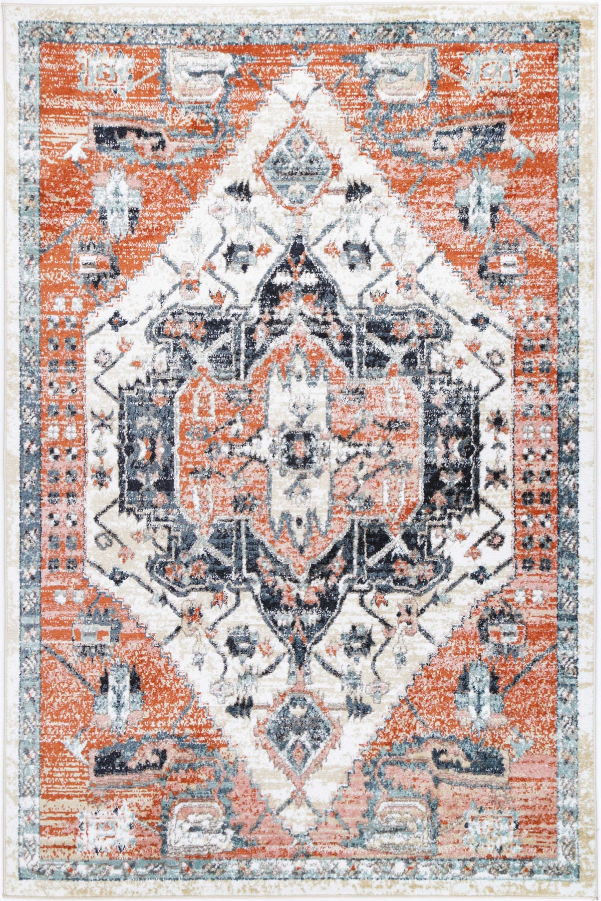 Estate Xanadu Traditional Terracotta Rug - 04TERR – view 2