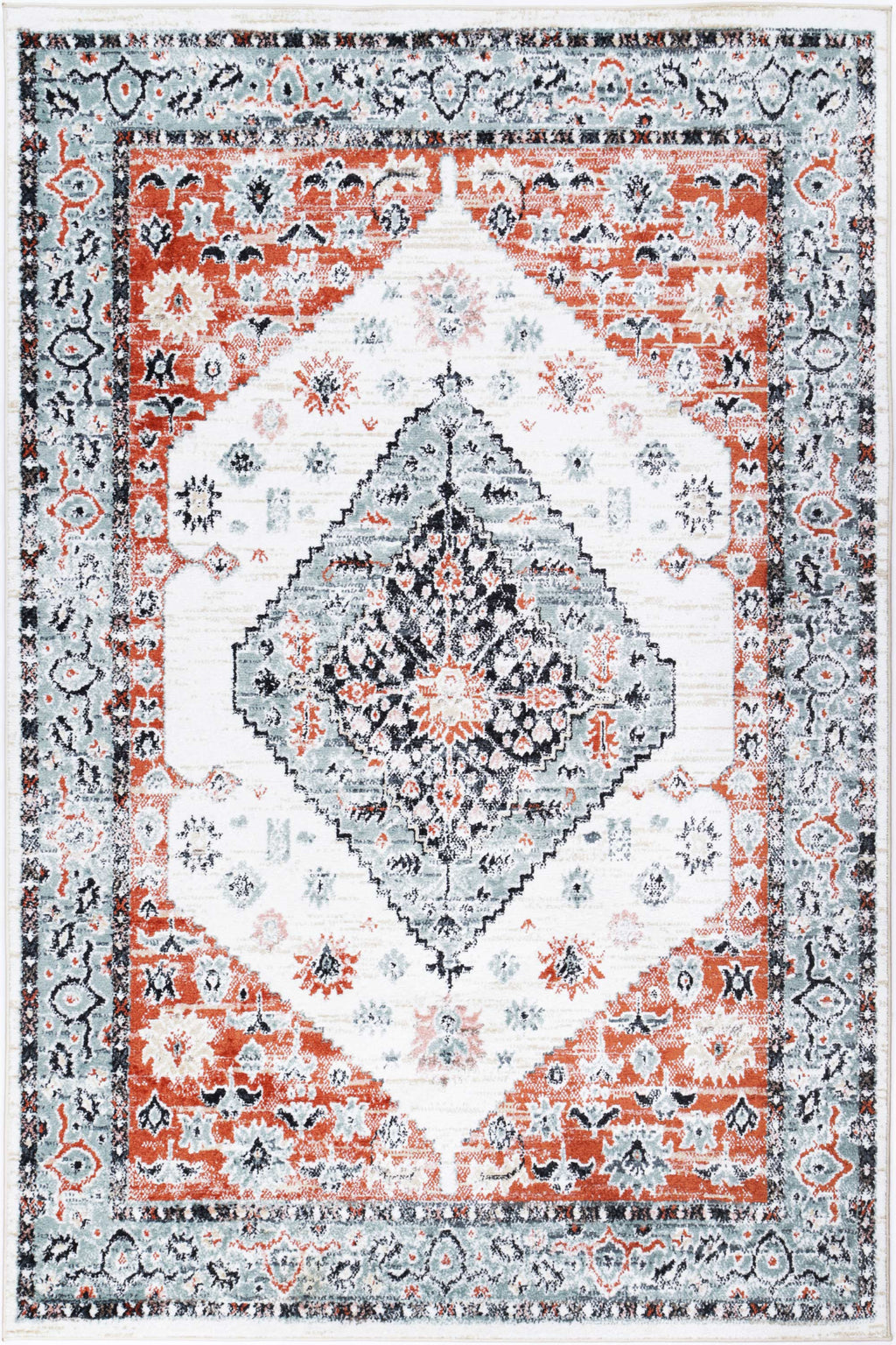 Estate Witanhurst Traditional Cream Rug - 08CREA – view 2