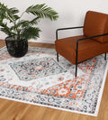Estate Witanhurst Traditional Cream Rug - 08CREA styled with furniture