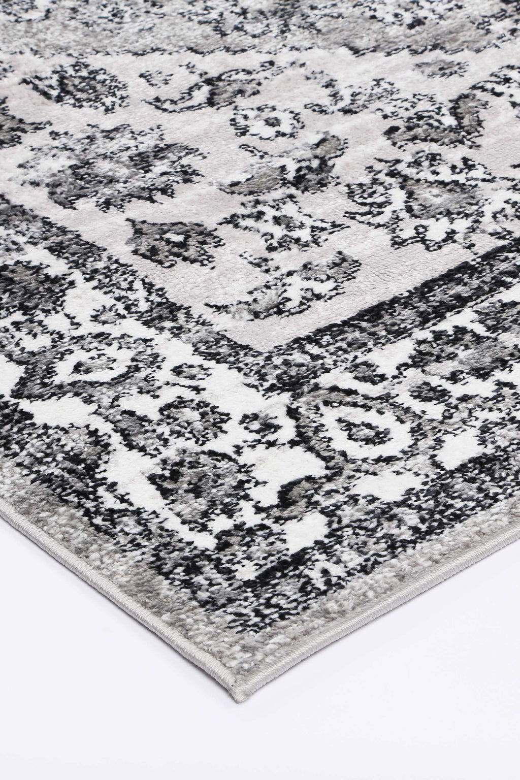 Estate Safra Traditional Grey Rug - 09GREY – view 5