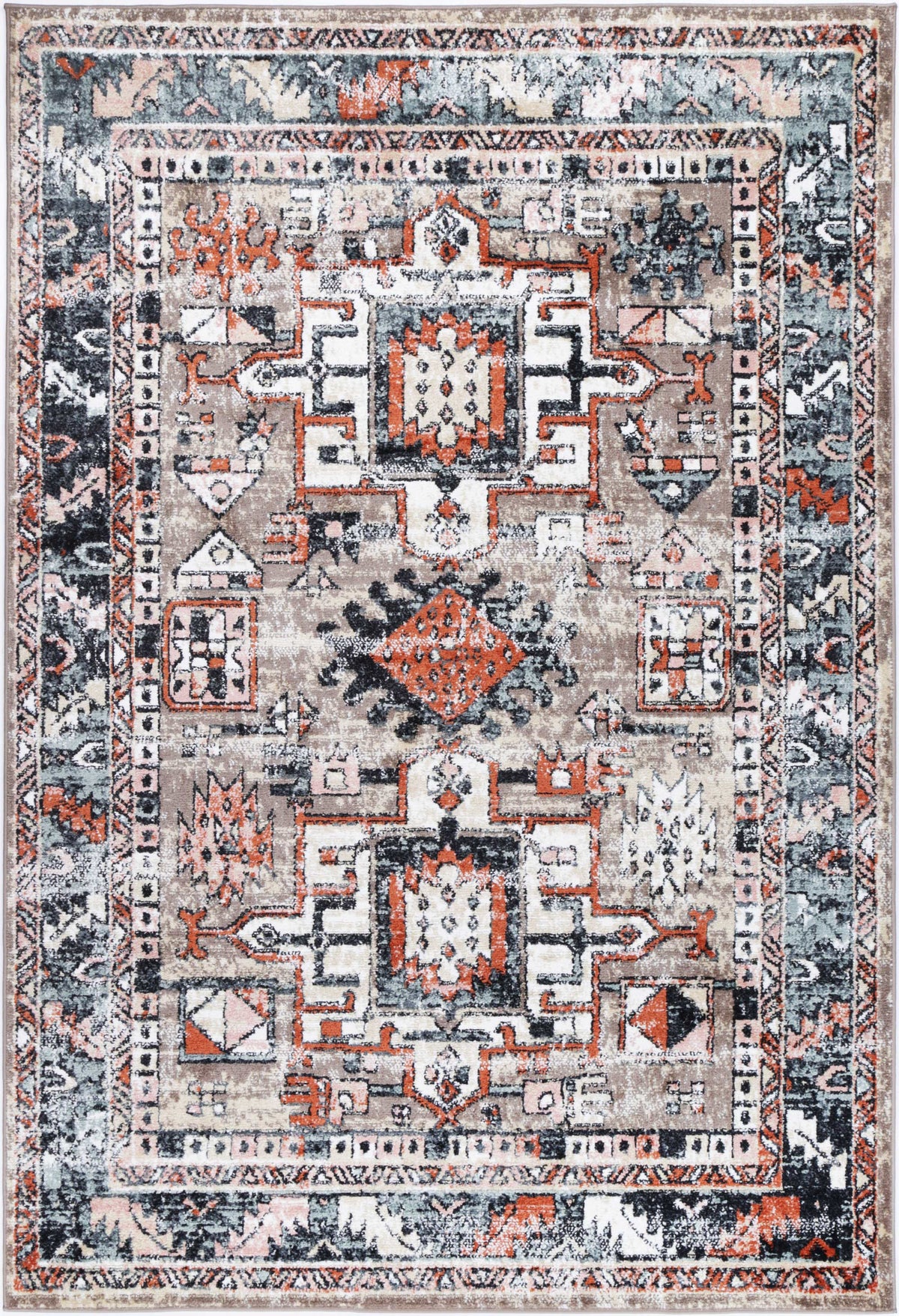 Estate Buckingham Traditional Beige Rug - 12BEIG – view 2
