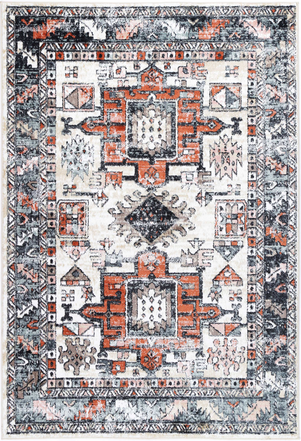 Estate Istana Traditional Cream Rug - 13CREA – view 2