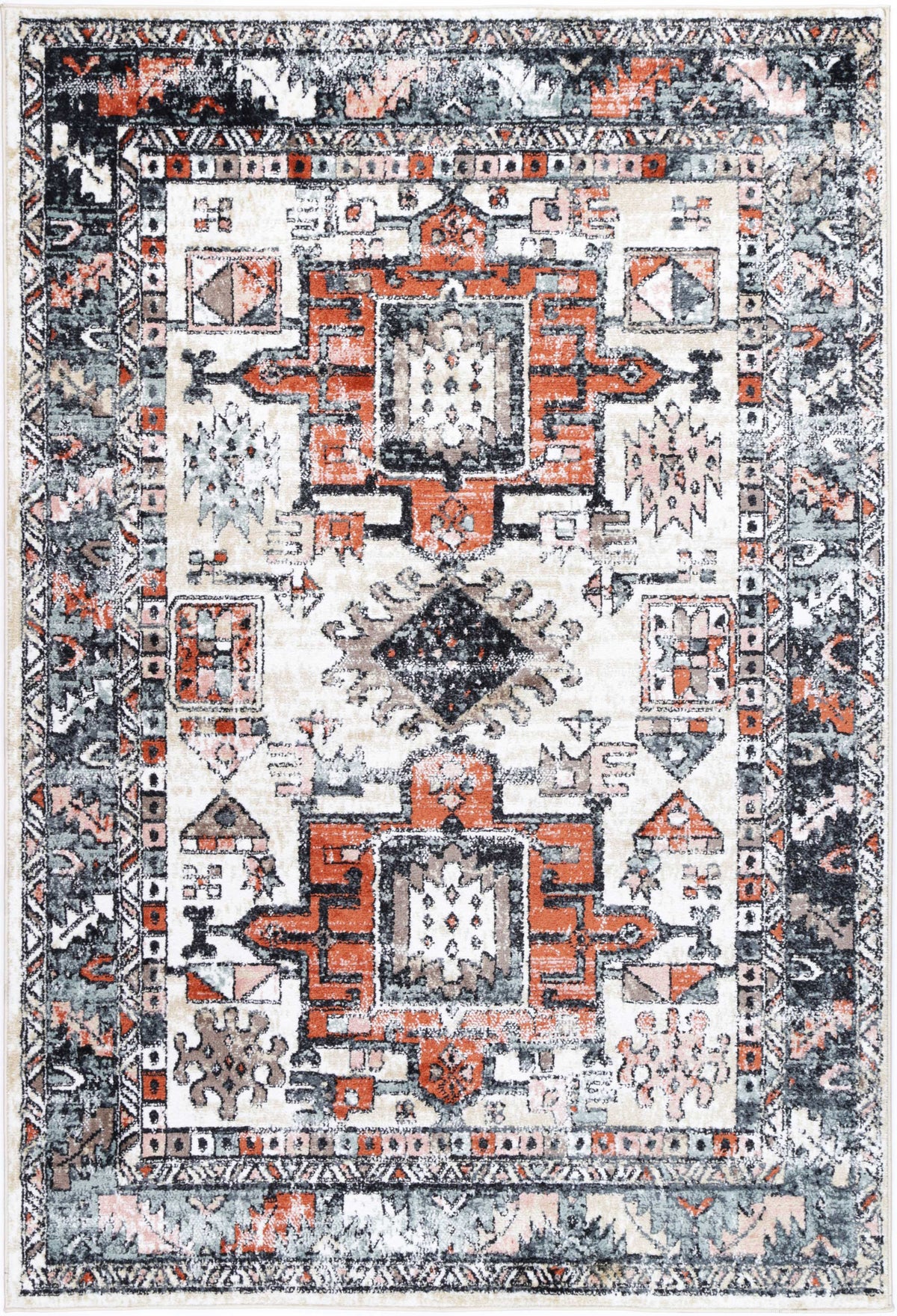 Estate Istana Traditional Cream Rug - 13CREA – view 2