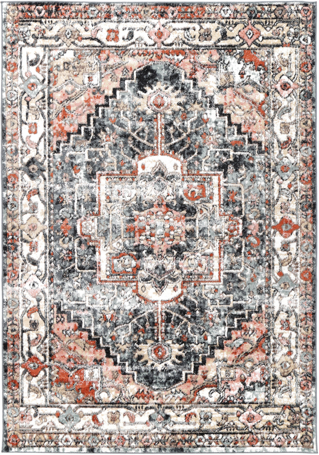 Estate Padaro Lane Traditional Charcoal Rug - 16CHAR – view 2
