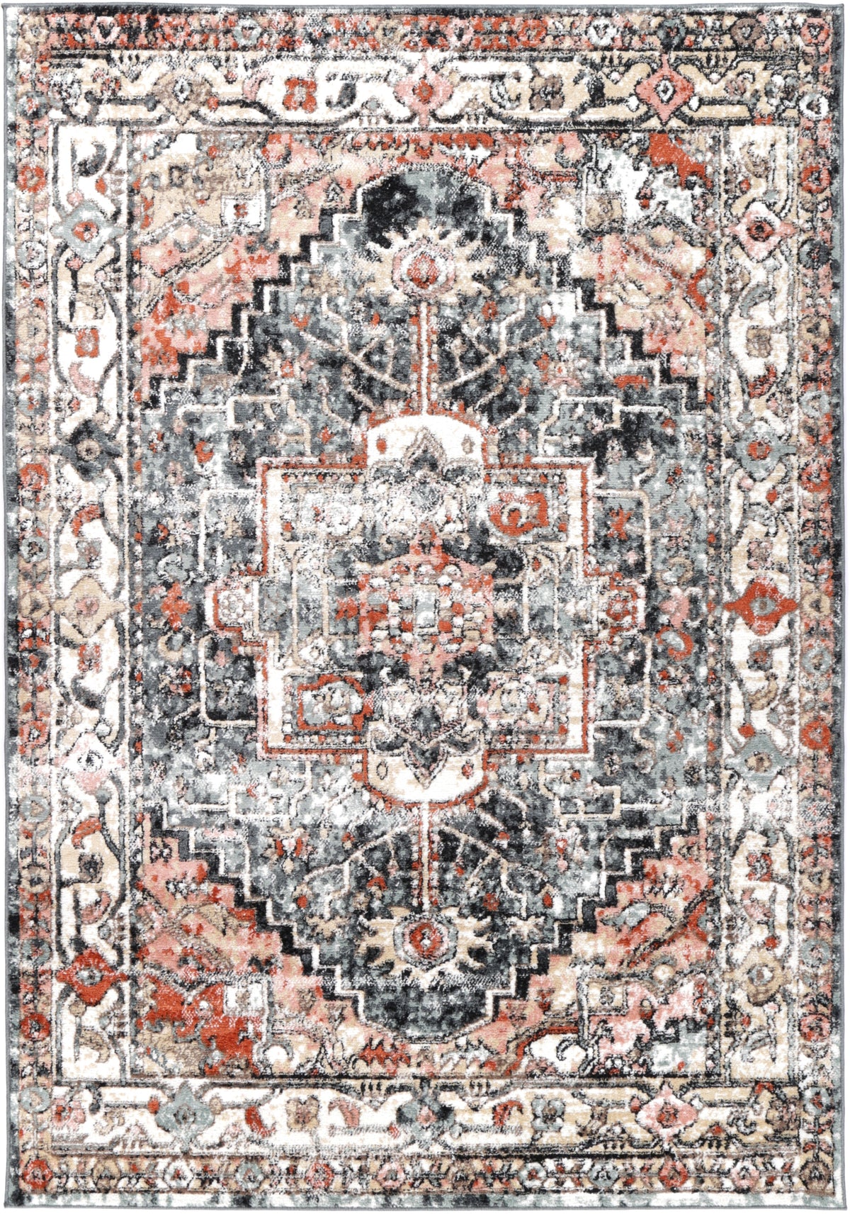 Estate Padaro Lane Traditional Charcoal Rug - 16CHAR – view 2
