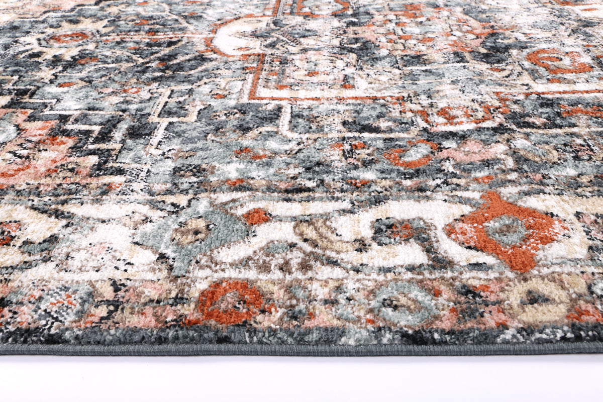 Estate Padaro Lane Traditional Charcoal Rug - 16CHAR – view 3