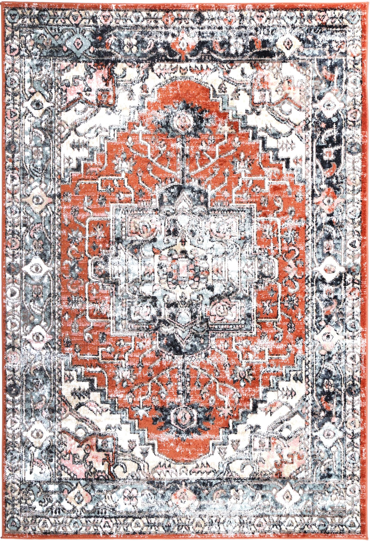 Estate Atherton Traditional Terracotta Rug - 17TERR – view 2