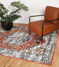 Estate Atherton Traditional Terracotta Rug - 17TERR styled with furniture