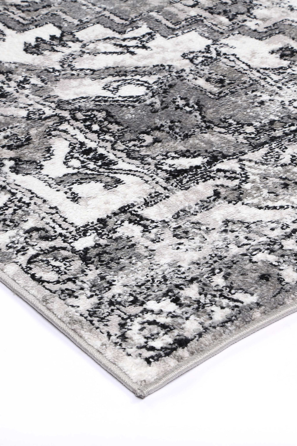 Estate Vatuvara Traditional Grey Rug - 19GREY – view 5