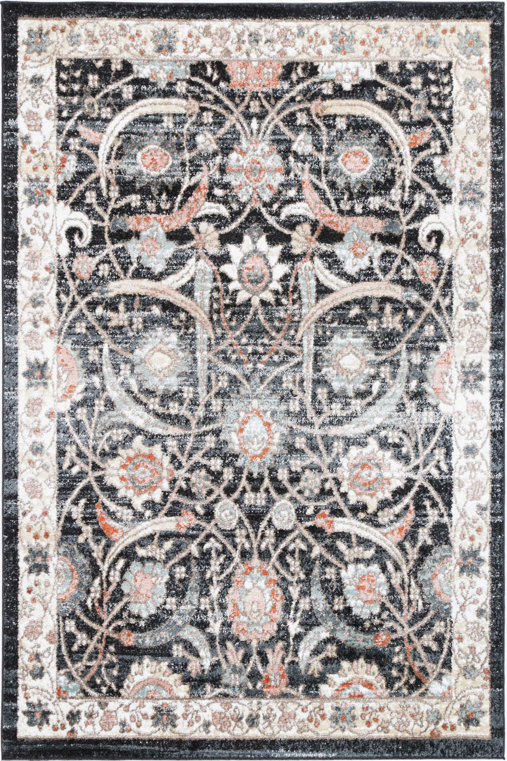 Estate Mylestone Traditional Charcoal Rug - 20CHAR – view 2
