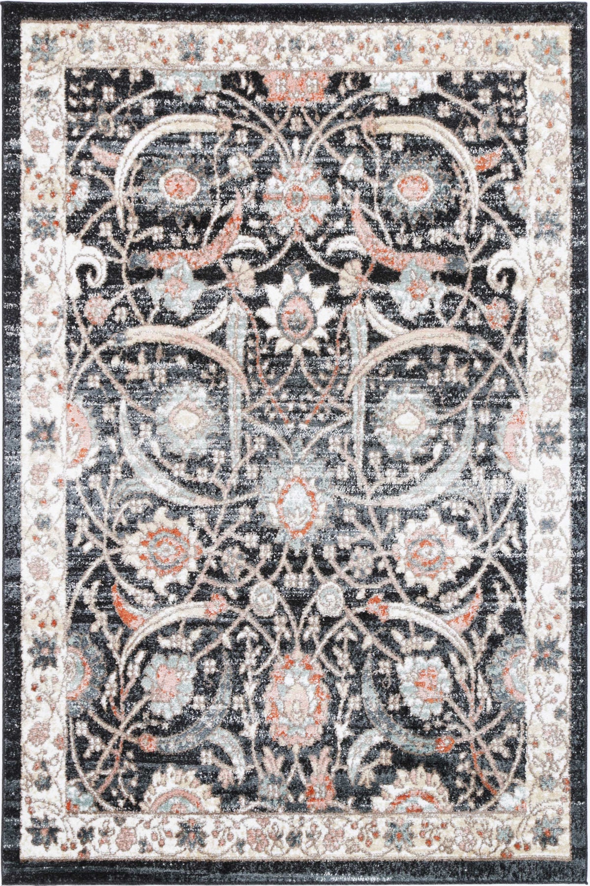 Estate Mylestone Traditional Charcoal Rug - 20CHAR – view 2