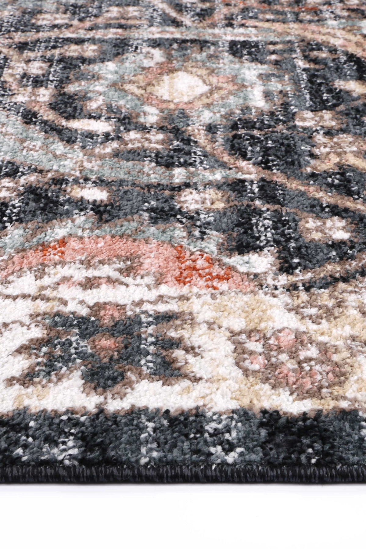 Estate Mylestone Traditional Charcoal Rug - 20CHAR – view 3