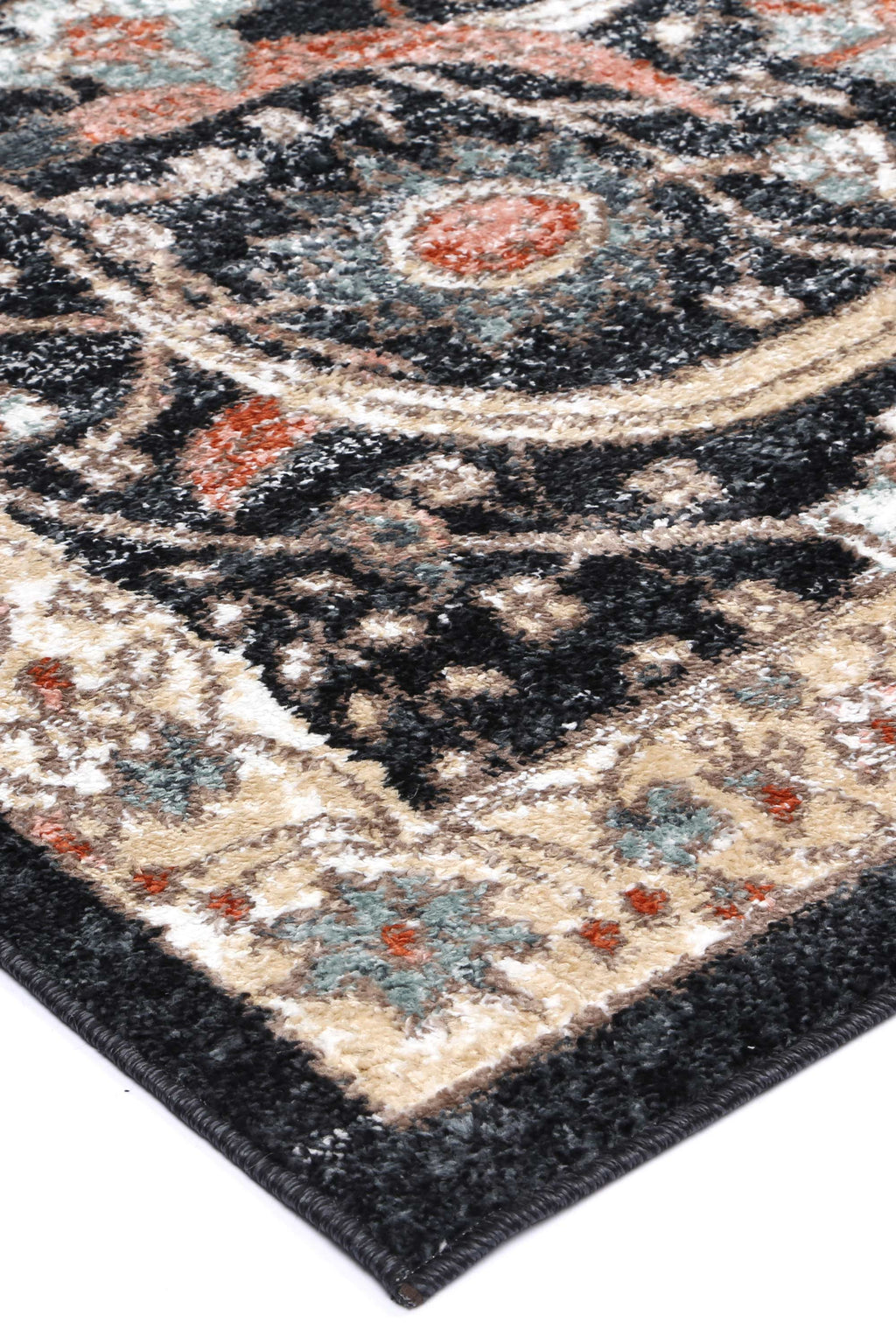 Estate Mylestone Traditional Charcoal Rug - 20CHAR – view 5