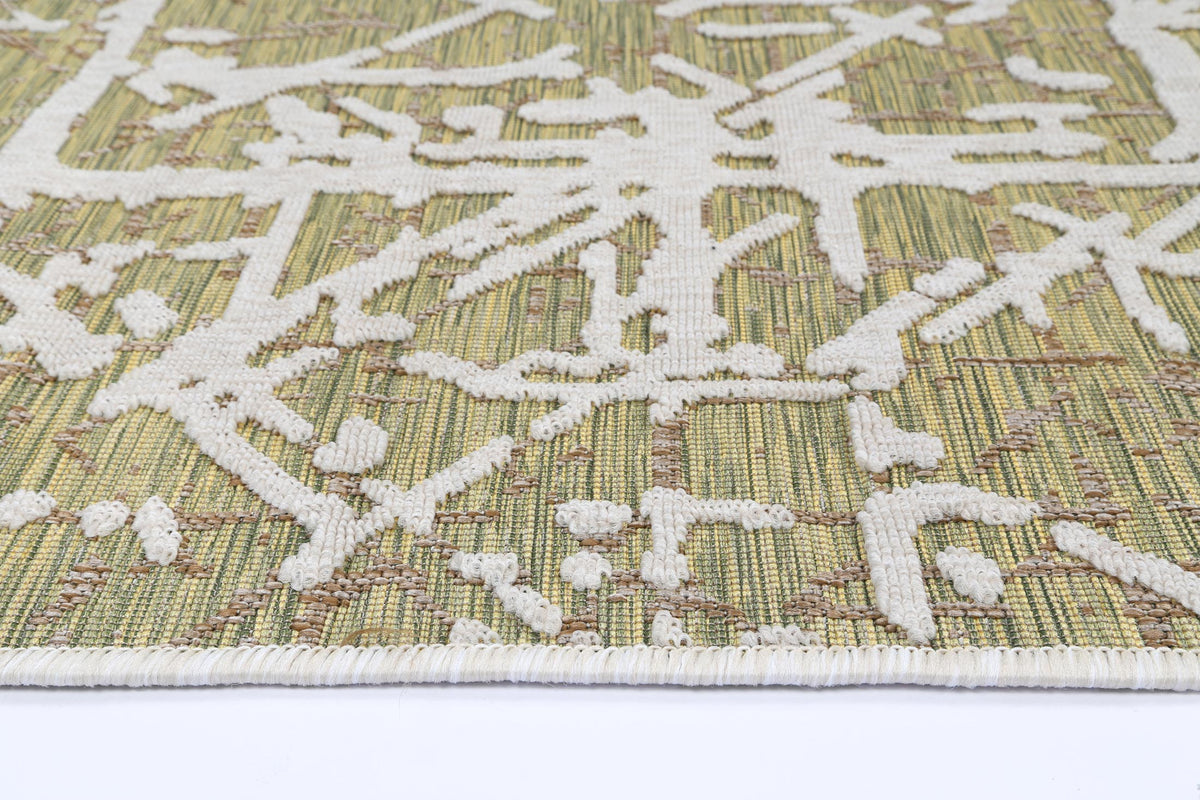 Everest Green Abstract Rug - 2096 – view 2