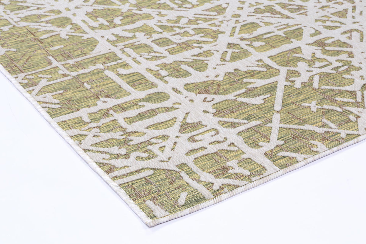 Everest Green Abstract Rug - 2096 – view 3