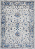 Expressions EX17 Blue Oriental Rug – view 1