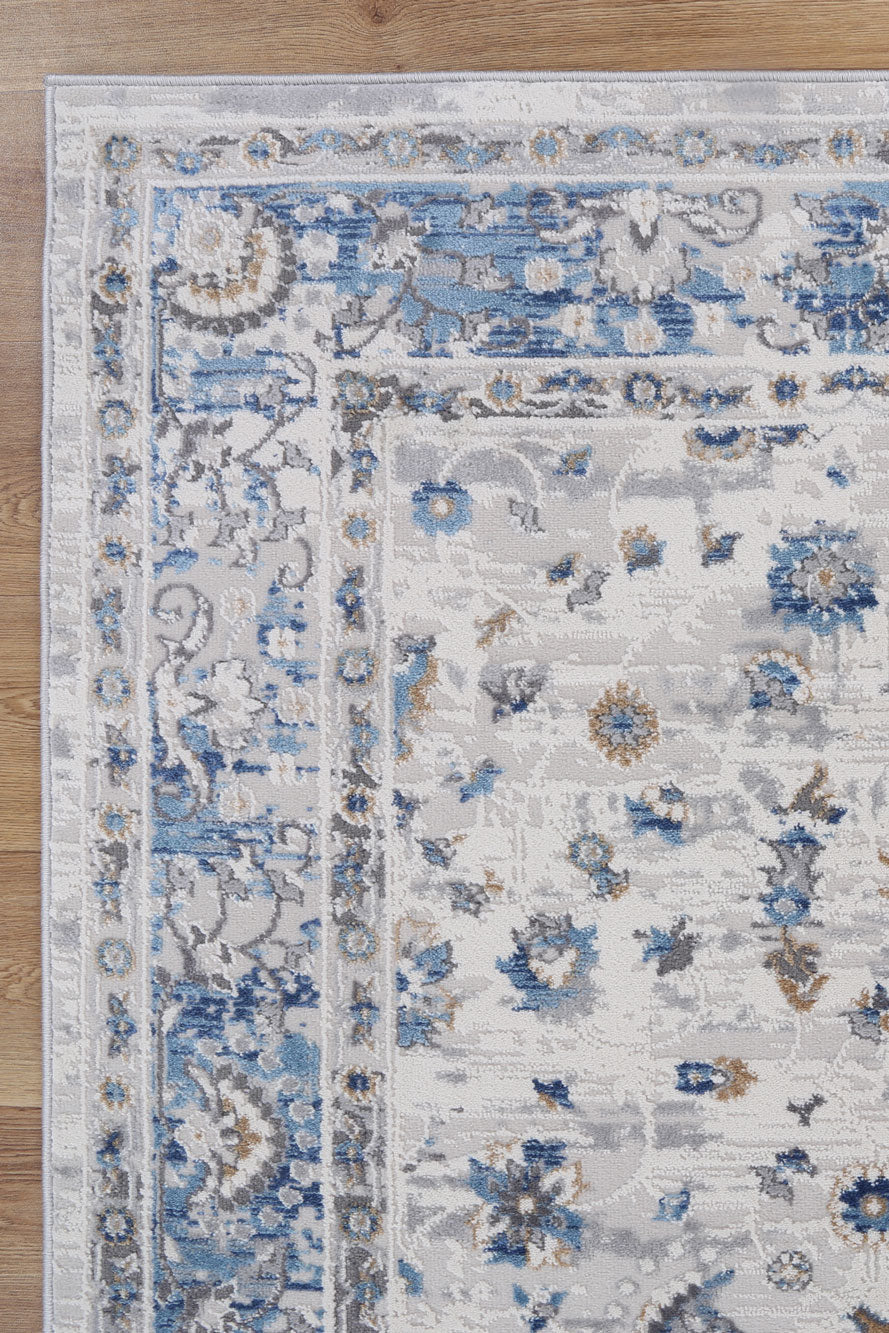 Expressions EX17 Blue Oriental Rug – view 2