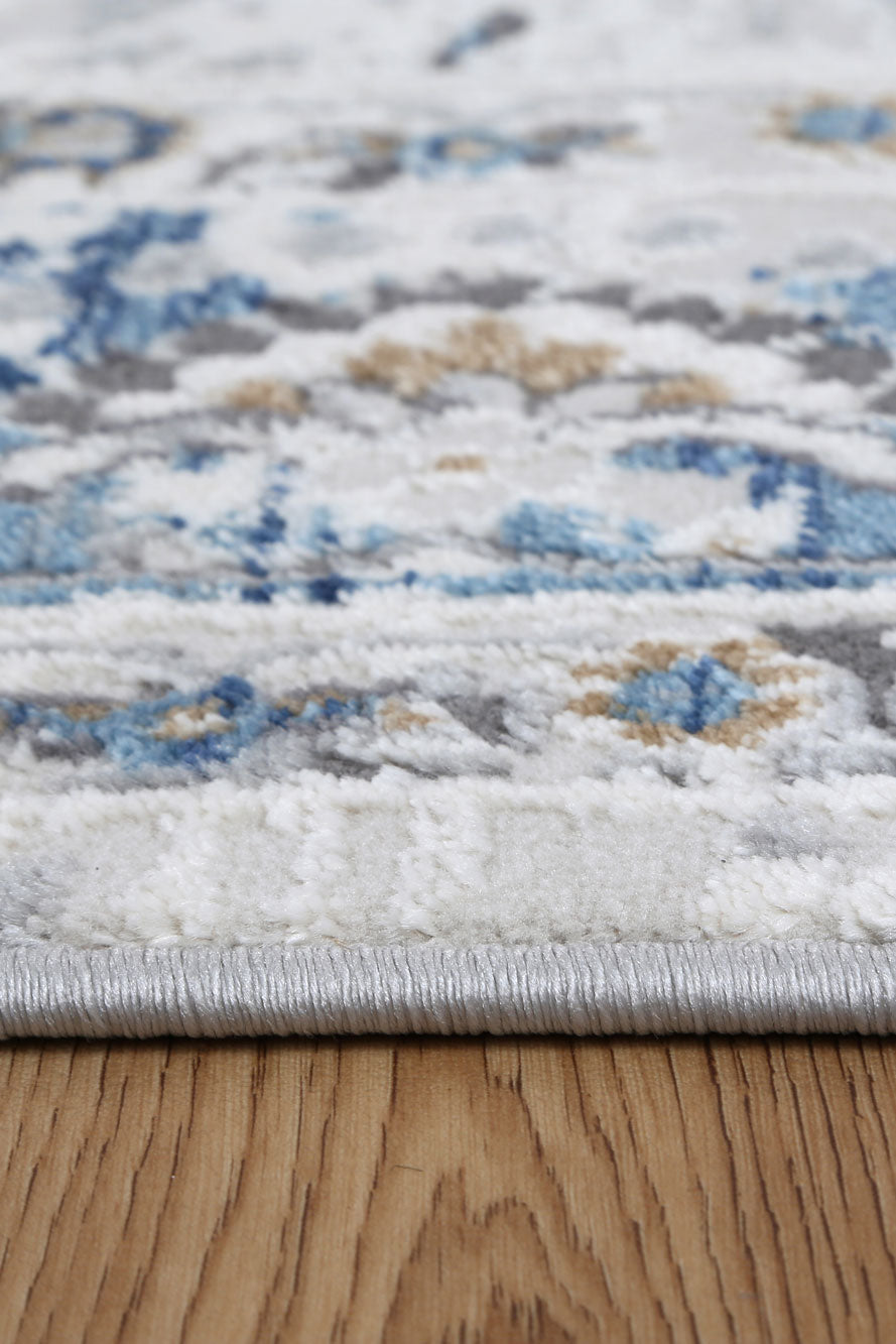 Expressions EX17 Blue Oriental Rug – view 4