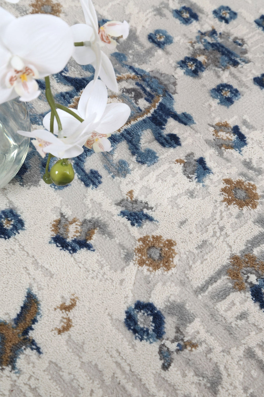 Expressions EX17 Blue Oriental Rug – view 5