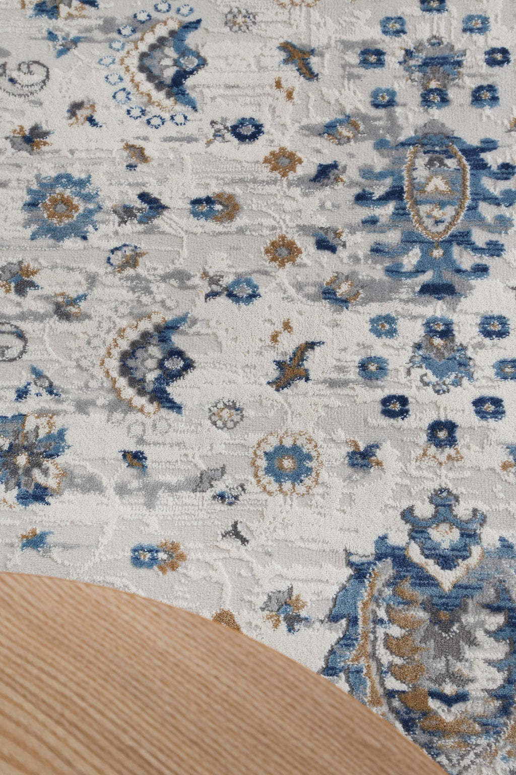 Expressions EX17 Blue Oriental Rug – view 6