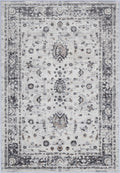 Expressions EX18 Grey Oriental Rug – view 1