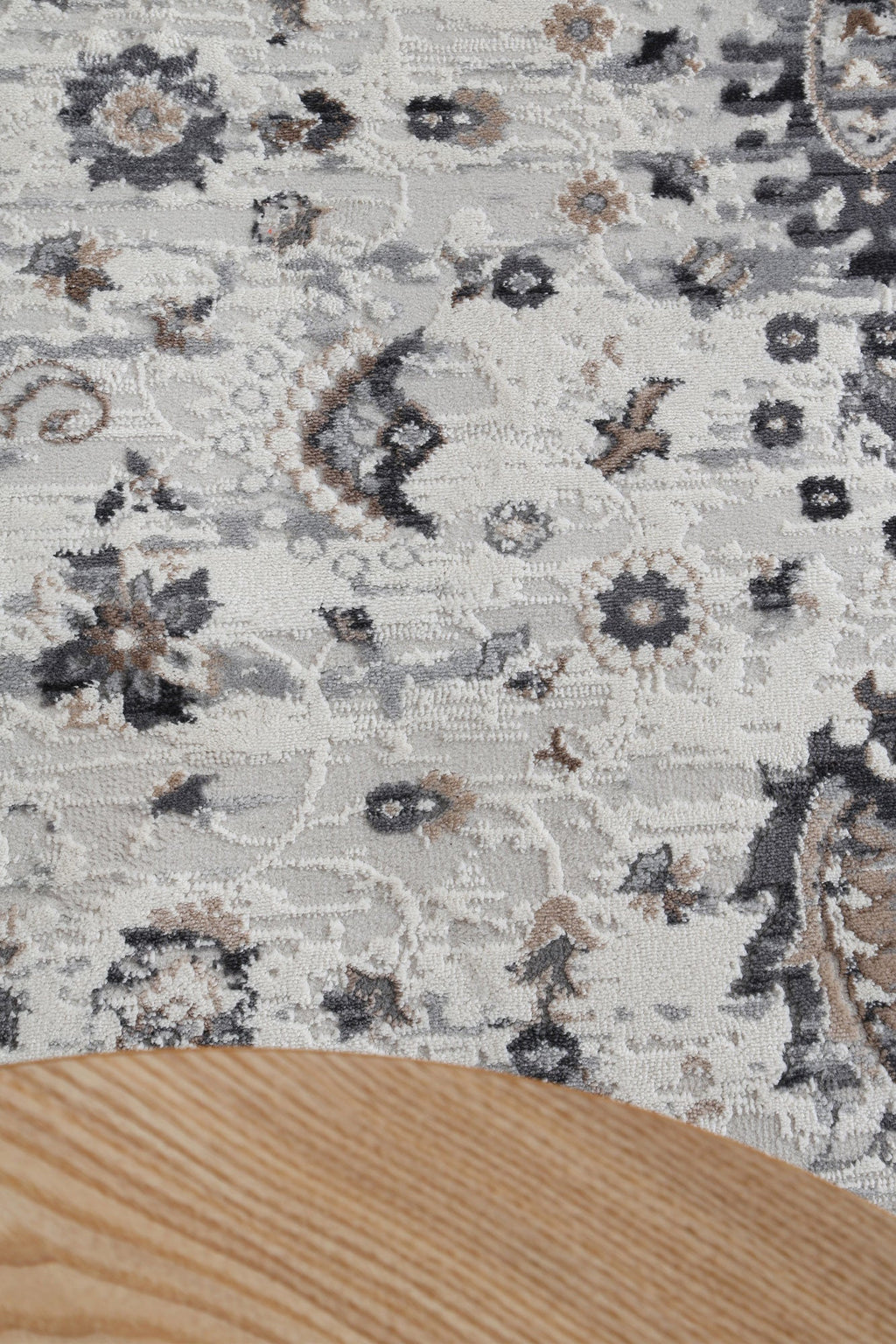 Expressions EX18 Grey Oriental Rug – view 6