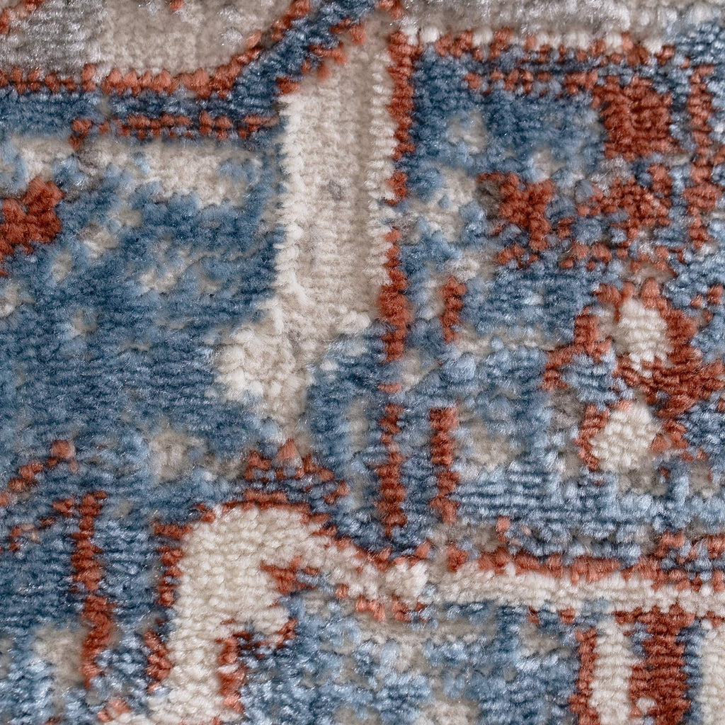 Expressions EX03 Grey Multi Medallion Rug – view 5