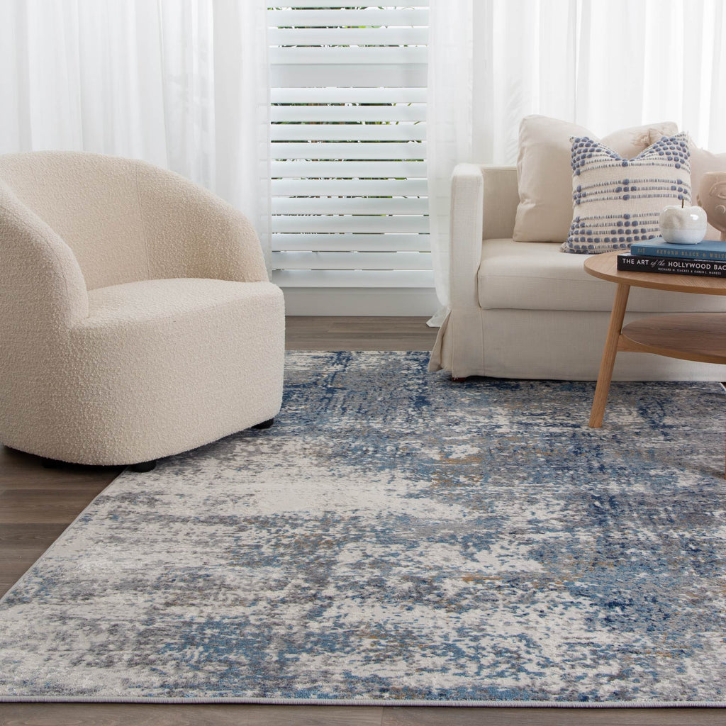 Expressions EX11 Navy Blue Modern Rug – view 6