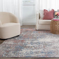 Expressions EX12 Multi Colour Abstract Rug styled with furniture