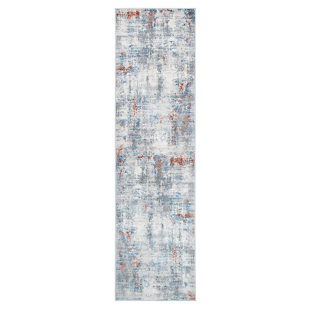 Expressions EX02 Grey Multi Abstract Rug – view 6
