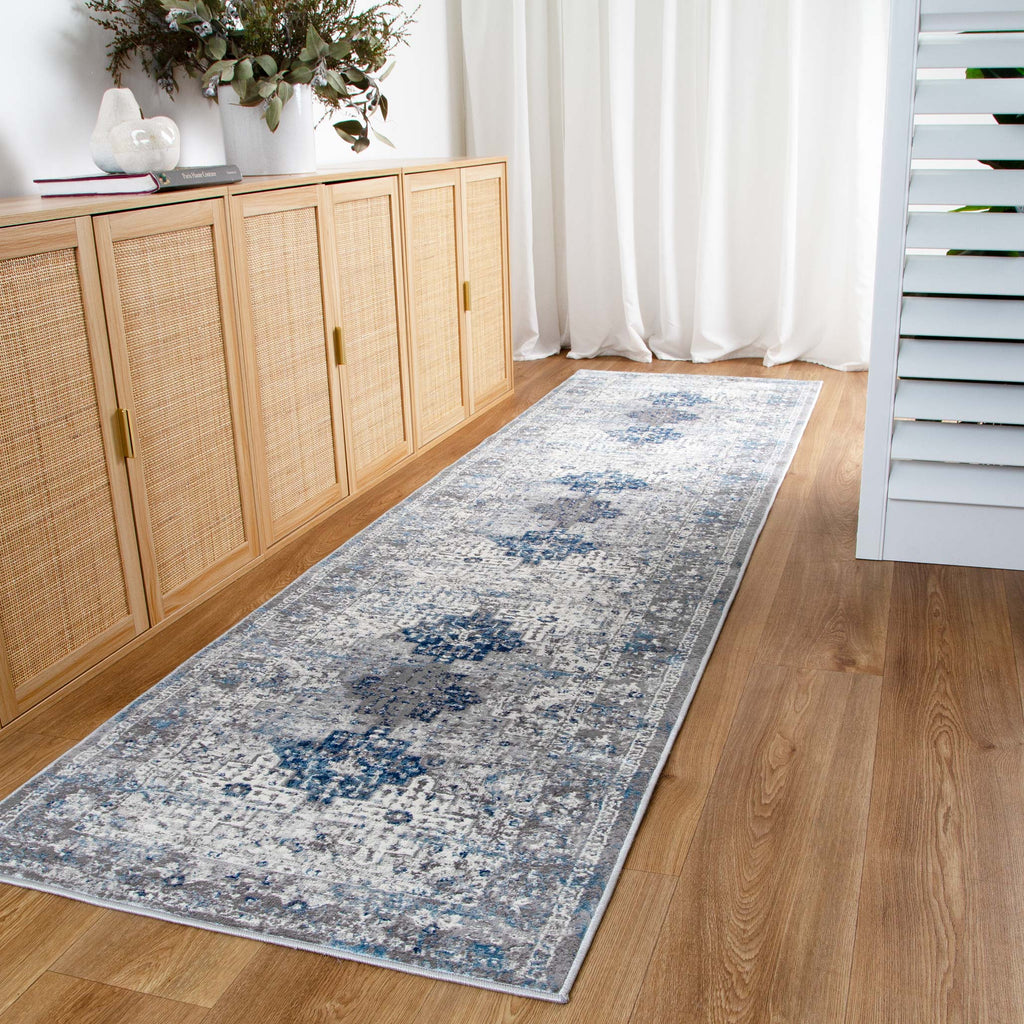 Expressions EX05 Navy Blue Oriental Rug – view 7