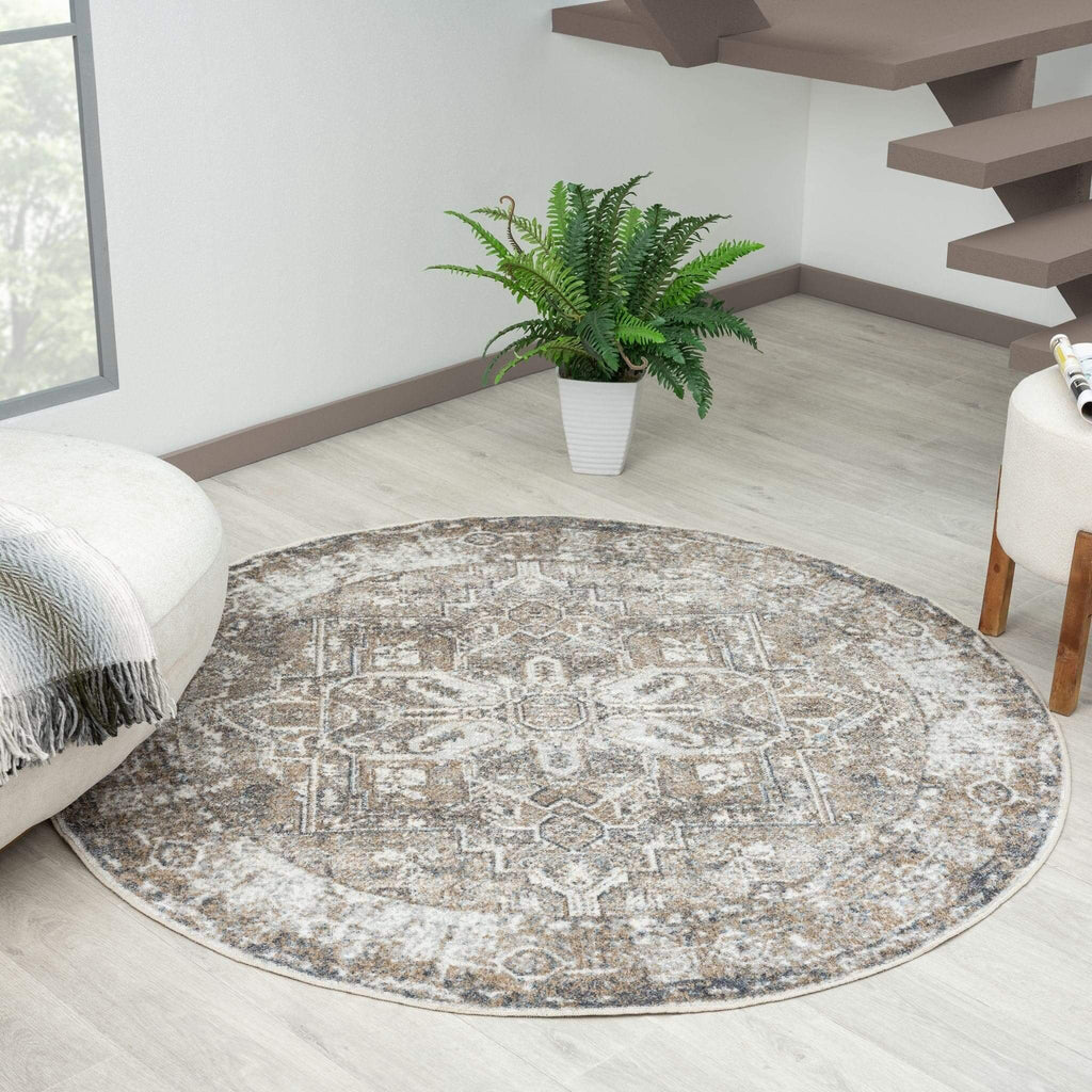 Easy Machine Washable 361 Earth Round