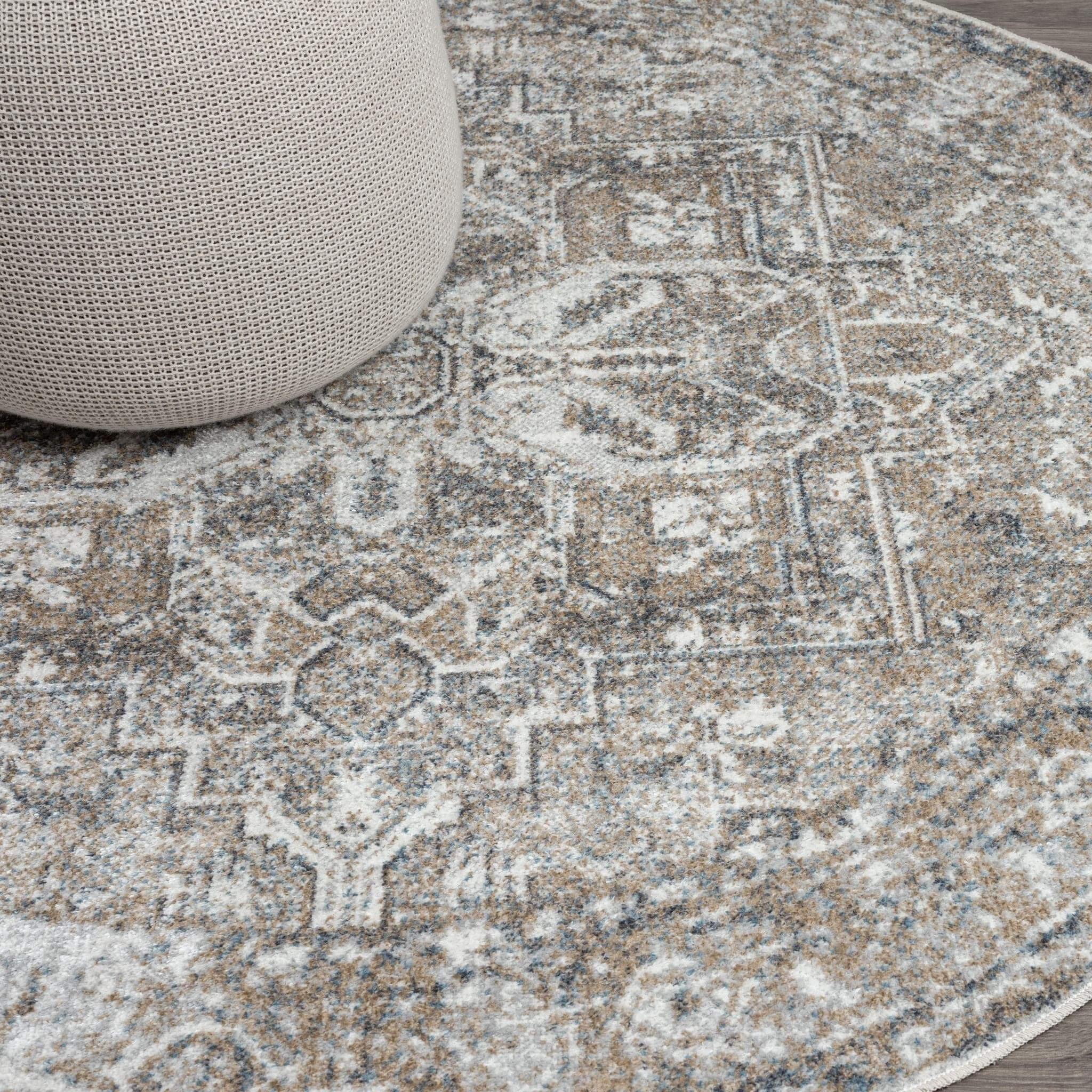 Easy Machine Washable 361 Earth Round